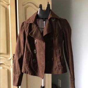 American eagle Brown peacoat